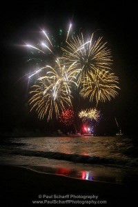 Sea Bright Fireworks 2013 Paul Scharff