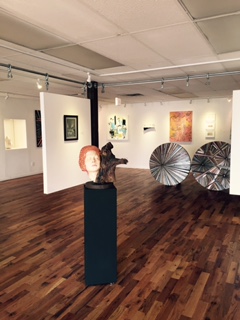 Interior of Torche Galerie, Belmar