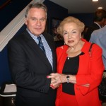 Congressman Chris Smith and Freeholder Lillian Burry